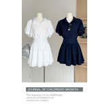 春夏新作2点セットティアードシャツ+ギャザースカート | WITCH | 詳細画像8 