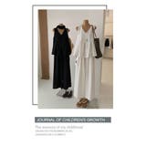 リネン風ノースリーブセットアップ | WITCH | 詳細画像10 