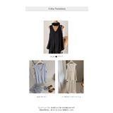 リネン風ノースリーブセットアップ | WITCH | 詳細画像7 