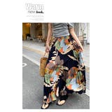 花柄プリーツスカートロング マキシ丈 | WITCH | 詳細画像9 