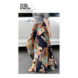 花柄プリーツスカートロング マキシ丈 | WITCH | 詳細画像10 