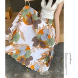 花柄プリーツスカートロング マキシ丈 | WITCH | 詳細画像17 