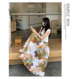 花柄プリーツスカートロング マキシ丈 | WITCH | 詳細画像18 