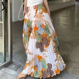 花柄プリーツスカートロング マキシ丈 | WITCH | 詳細画像2 