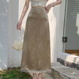 ブラウン | ロングスカート マキシ丈 Aラインスカート | WITCH
