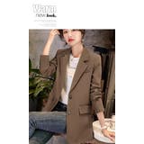 テーラードジャケット オーバーサイズジャケット オフィスカジュアル | WITCH | 詳細画像9 