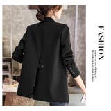 テーラードジャケット オーバーサイズジャケット オフィスカジュアル | WITCH | 詳細画像16 