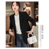 テーラードジャケット オーバーサイズジャケット オフィスカジュアル | WITCH | 詳細画像17 