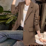 テーラードジャケット オーバーサイズジャケット オフィスカジュアル | WITCH | 詳細画像3 