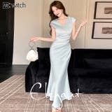 サテンパーティードレスロングスカート | WITCH | 詳細画像1 