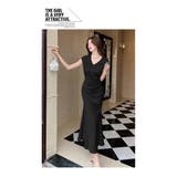 サテンパーティードレスロングスカート | WITCH | 詳細画像10 