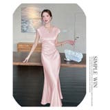 サテンパーティードレスロングスカート | WITCH | 詳細画像14 