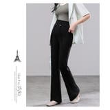 春夏新作マタニティパンツリラックスフレアパンツ | WITCH | 詳細画像9 