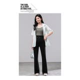 春夏新作マタニティパンツリラックスフレアパンツ | WITCH | 詳細画像10 