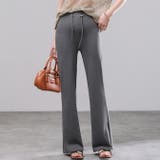 グレー | 春夏新作マタニティパンツリラックスフレアパンツ | WITCH