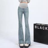 新作マタニティフレアデニムパンツ | WITCH | 詳細画像2 