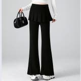 ブラック | 新作マタニティドッキングミニスカートパンツ | WITCH