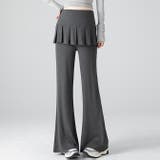 グレー | 新作マタニティドッキングミニスカートパンツ | WITCH