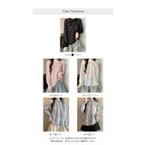 花柄ジャガード ブラウス透け感シアー 長袖  | WITCH | 詳細画像6 