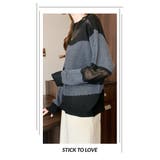 スプリングニットシアロックセクシーセーター | WITCH | 詳細画像10 