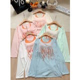 シアー素材の長袖Tシャツ | WITCH | 詳細画像11