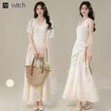 セットアップ総レースロングワンピースと羽織 | WITCH | 詳細画像1 