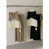 異素材ふんわり広がるバルーン切替セットアップ | WITCH | 詳細画像12