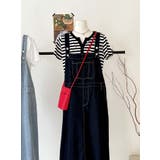 デニムサロペットスカート大人可愛いエプロン風デザイン | WITCH | 詳細画像11
