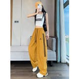 シャカシャカ素材サイドラインワイドパンツ | WITCH | 詳細画像9 