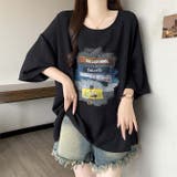 イトハウスの看板風プリントゆったり半袖Tシャツ | WITCH | 詳細画像17