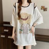 肩見せグラフィックプリントTシャツ | WITCH | 詳細画像15