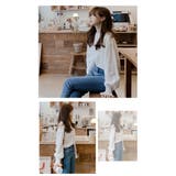刺しゅうレースブラウス 花柄シャツ 長袖 | WITCH | 詳細画像10