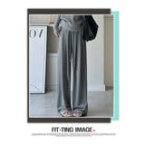 マタニティ パンツ ボトムス ロング お腹楽ちん ワイドパンツ 春 秋 新作 | WITCH | 詳細画像12