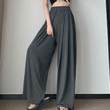 マタニティ パンツ ボトムス ロング お腹楽ちん ワイドパンツ 春 秋 新作 | WITCH | 詳細画像3