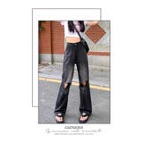 セミワイド クラッシュ デニムパンツ ボトムス 春 夏 新作 | WITCH | 詳細画像14 