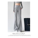 スウェット パンツ セミフレア ワイドパンツ 春 秋 新作 | WITCH | 詳細画像11