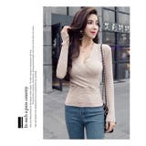 Vネック ニット トップス | WITCH | 詳細画像12