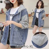 デニム ジャケットレディース フード付き | WITCH | 詳細画像1