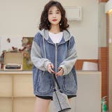 デニム ジャケットレディース フード付き | WITCH | 詳細画像2