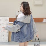 デニム ジャケットレディース フード付き | WITCH | 詳細画像4