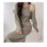 ワンピース リブニット タイトワンピース | WITCH | 詳細画像17 