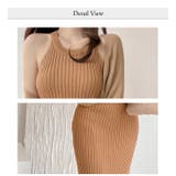 ワンピース リブニット タイトワンピース | WITCH | 詳細画像5 