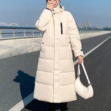 ロング ダウン風コート キルティングコート 中綿 レディース 冬 新作 | WITCH | 詳細画像2 