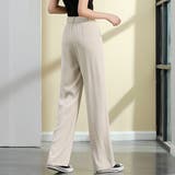 セミワイドパンツ レディース ロングパンツ 春 夏 新作 | WITCH | 詳細画像4 