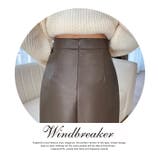 フェイクレザー スカート ロング丈 サイドスリット入り 新作 | WITCH | 詳細画像15