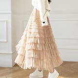 ティアード スカート フリル 贅沢なボリューム感が可愛い 新作 | WITCH | 詳細画像3 