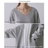 ワンピース ロングワンピース レディース ロング Vネック 大きいサイズ 長袖 | HUG.U | 詳細画像20 