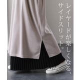 ワンピース ロングワンピース レディース ロング Vネック 大きいサイズ 長袖 | HUG.U | 詳細画像3 