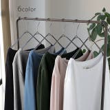 トップス レディース ボートネック ロングTシャツ ロング Tシャツ カットソ | HUG.U | 詳細画像7