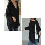 シャツ レディース トップス 長袖 ブラウス バックリボン バックオープン ゆ | HUG.U | 詳細画像3 